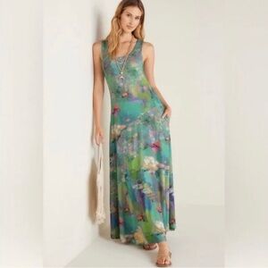 Soft Surroundings Maxi Dress size XS
